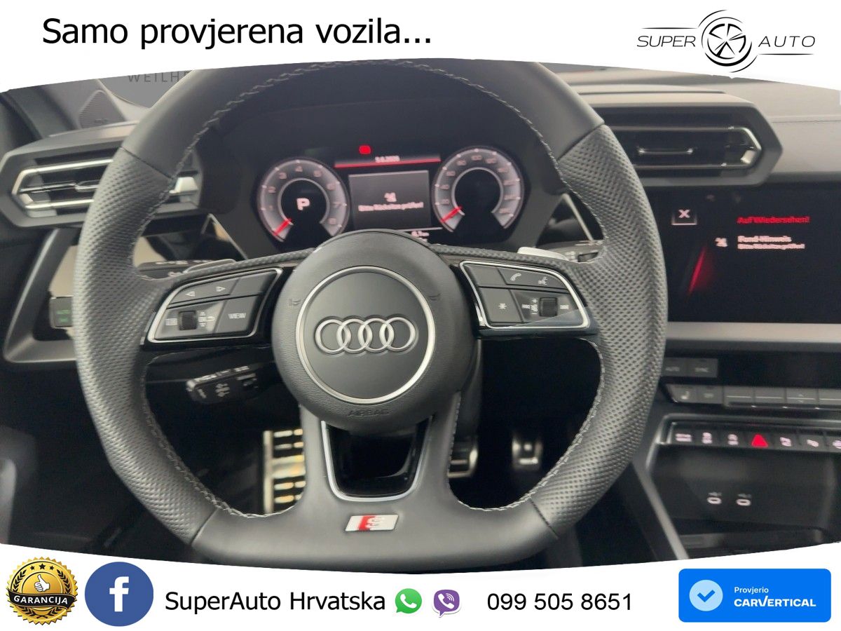 Audi A3 35 TFSI (150 KS) S tronic S line LED+GR SJED+ACC