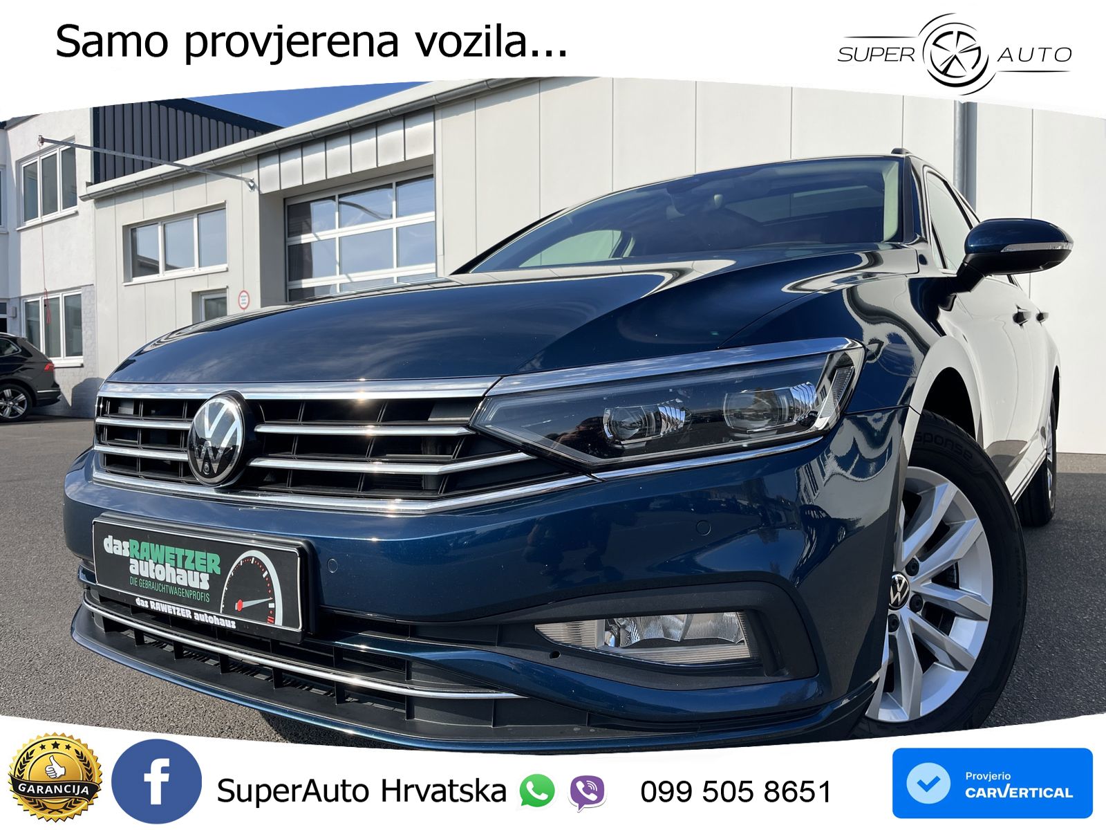 Volkswagen Passat Variant 2.0 TDI (150 KS) DSG Business LED+GR SJED+ACC