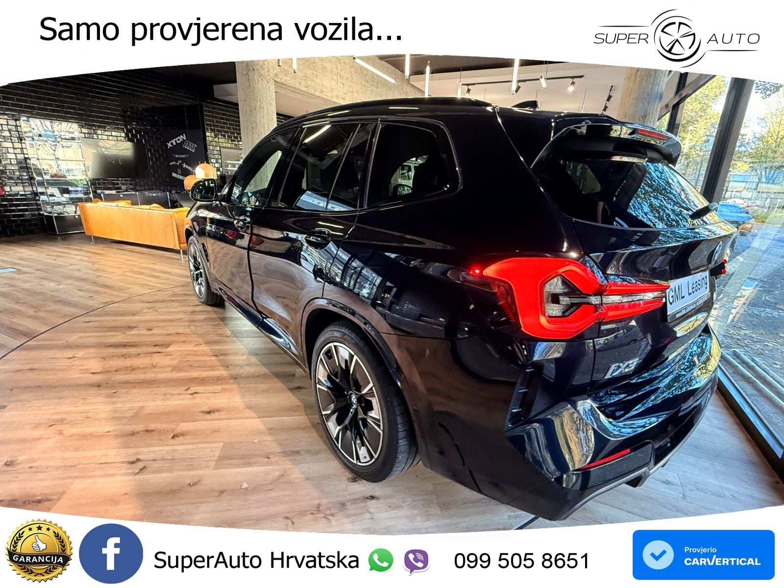 BMW iX3 80 kWh (286 KS) LED+GR SJED+ACC