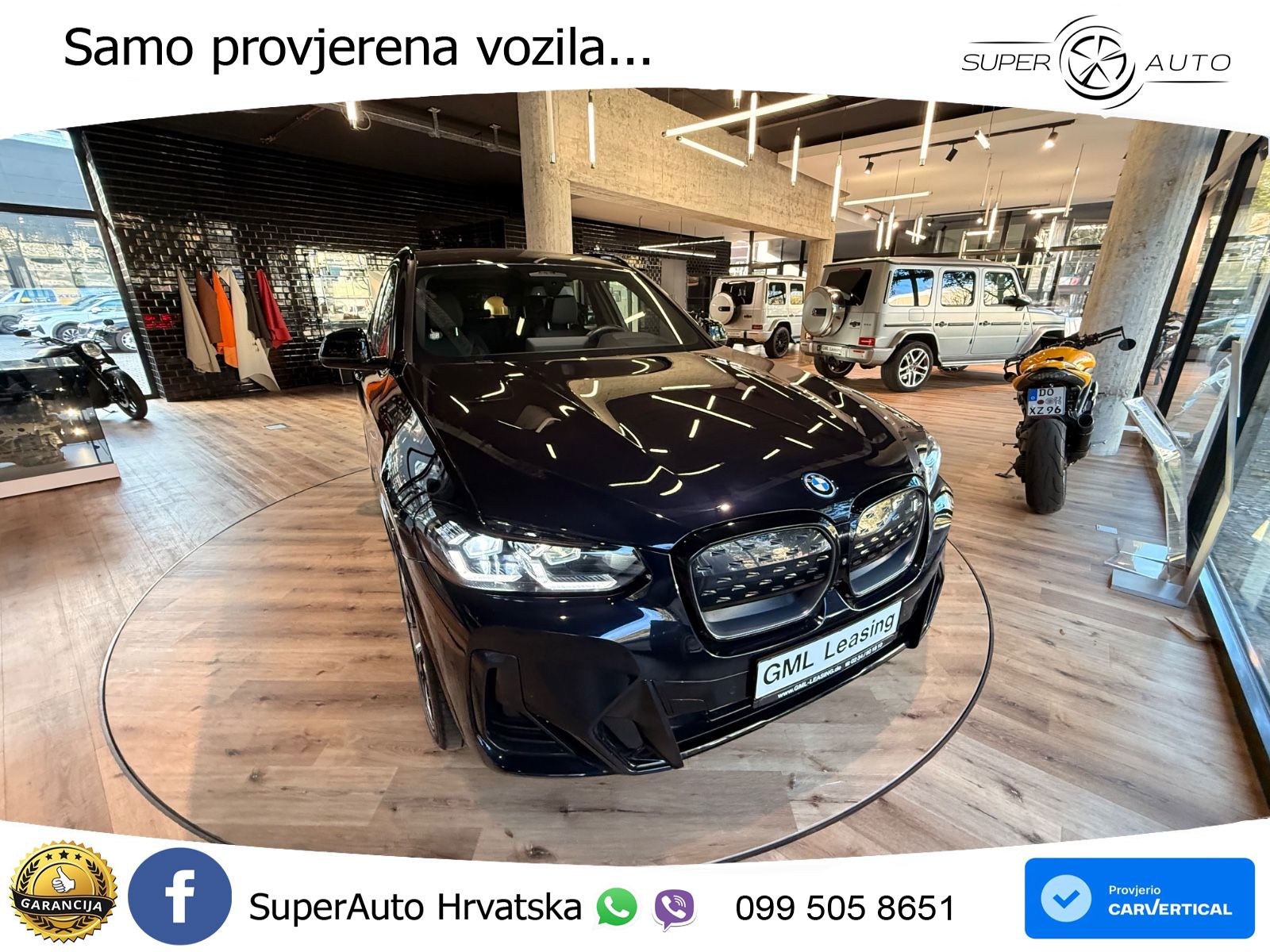 BMW iX3 80 kWh (286 KS) LED+GR SJED+ACC