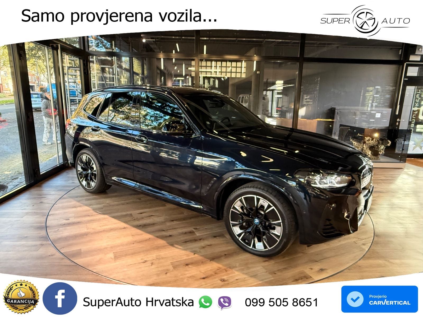 BMW iX3 80 kWh (286 KS) LED+GR SJED+ACC