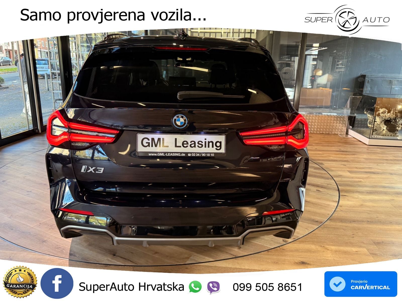 BMW iX3 80 kWh (286 KS) LED+GR SJED+ACC