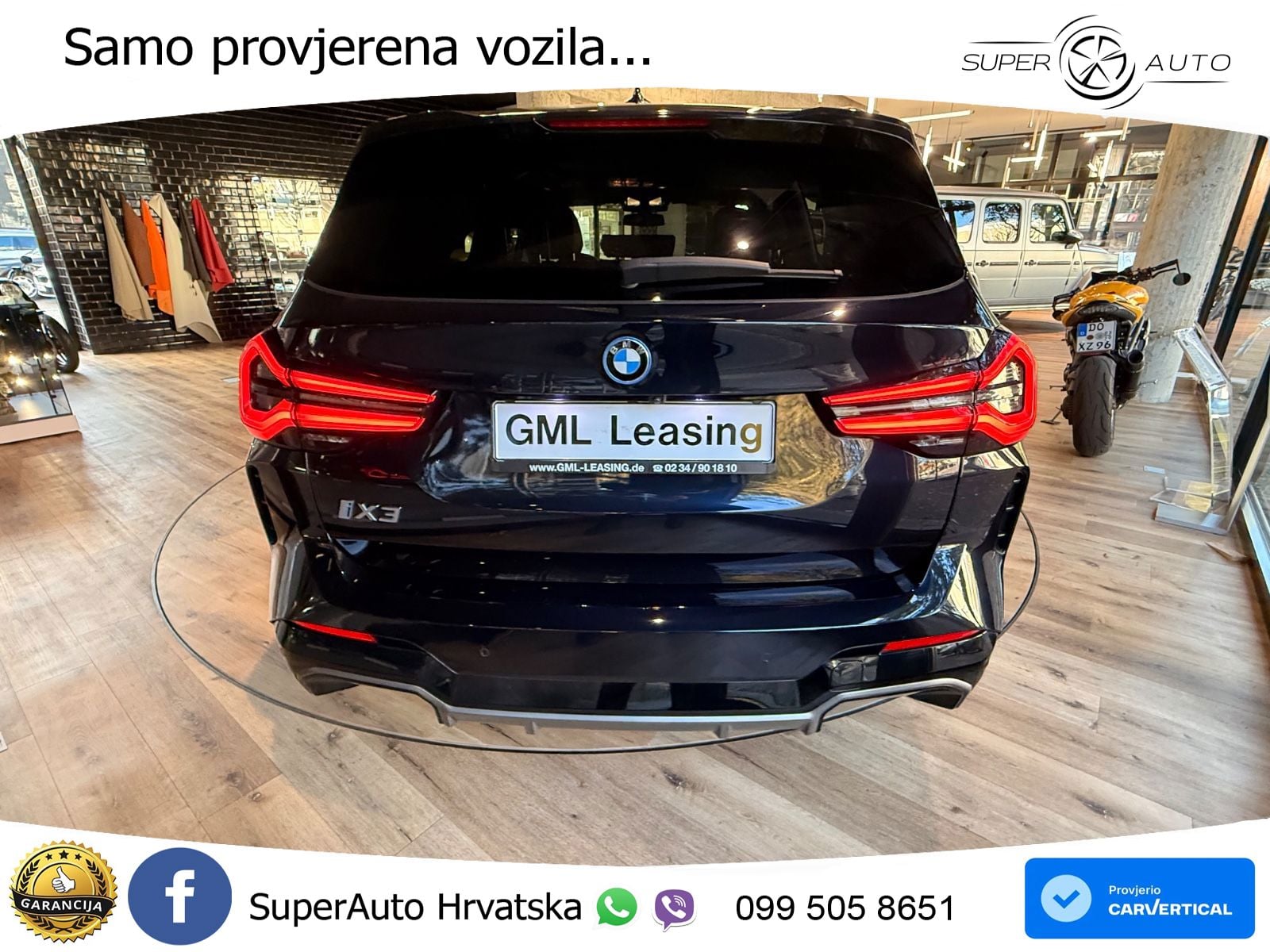 BMW iX3 80 kWh (286 KS) LED+GR SJED+ACC