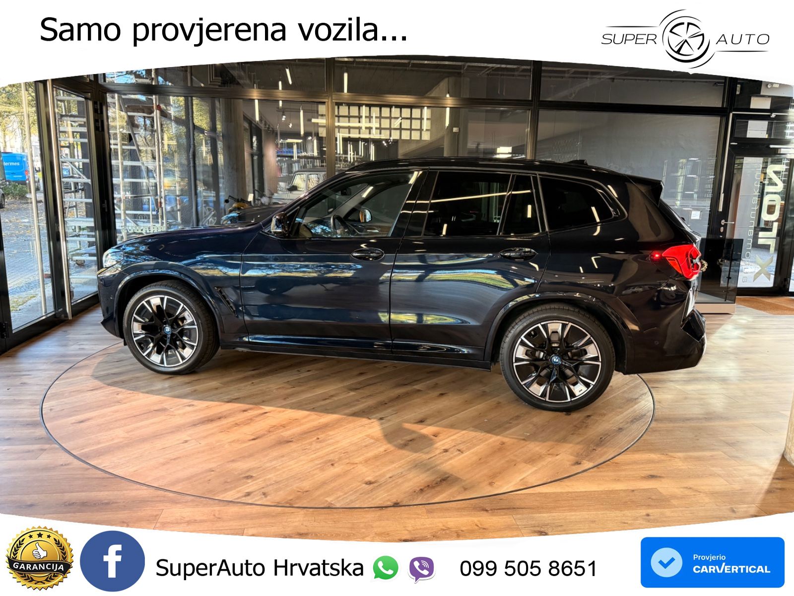 BMW iX3 80 kWh (286 KS) LED+GR SJED+ACC