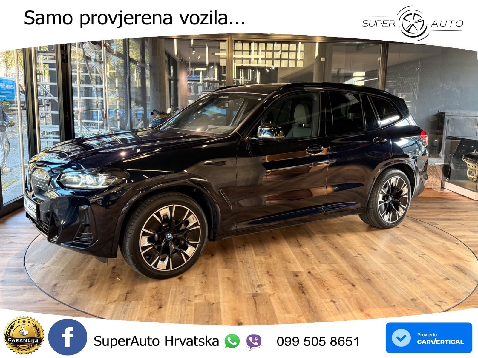 BMW iX3 80 kWh (286 KS) LED+GR SJED+ACC
