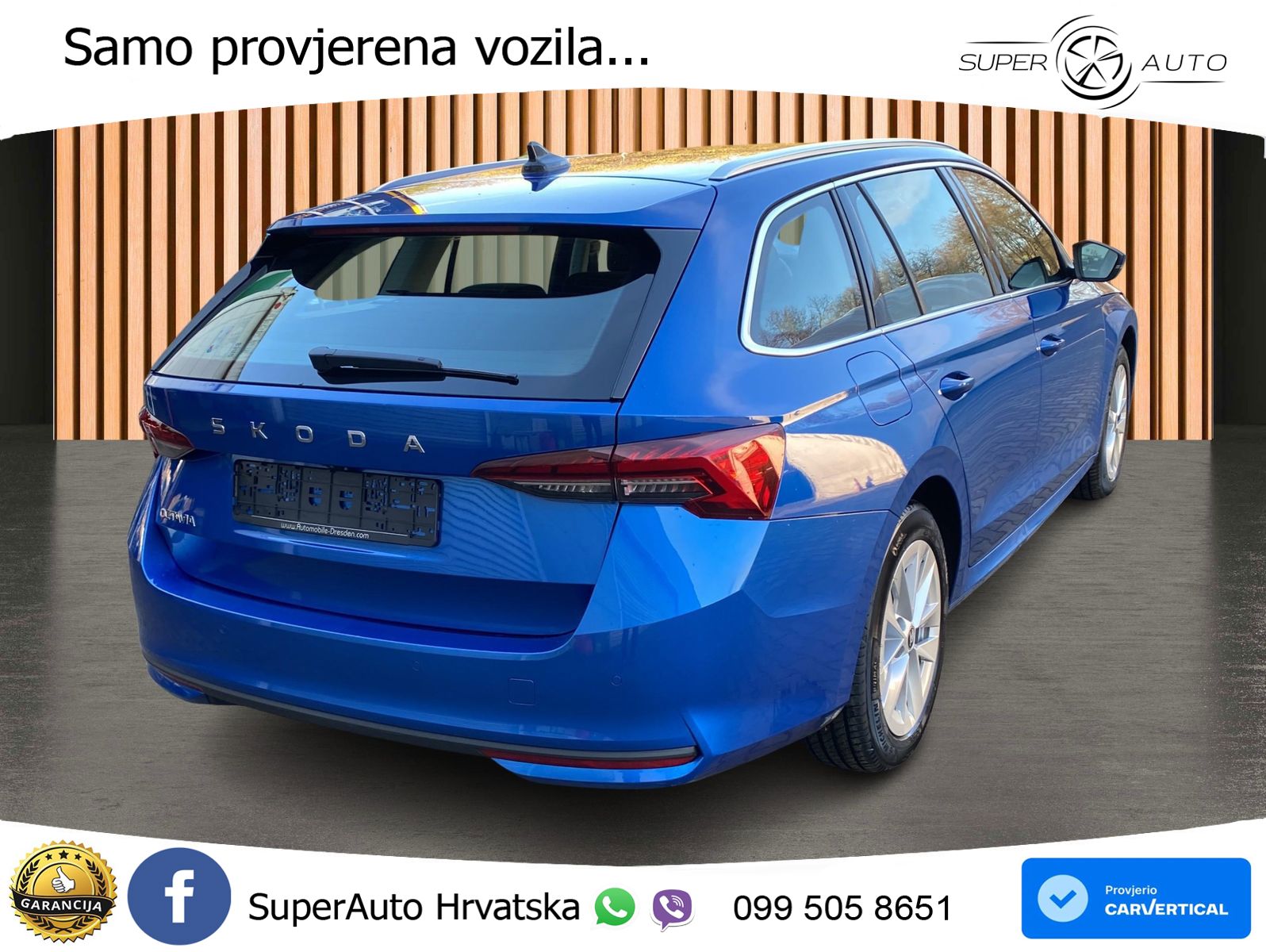 Škoda Octavia Combi 2.0 TDI (150 KS) DSG Selection LED+GR SJED+ACC