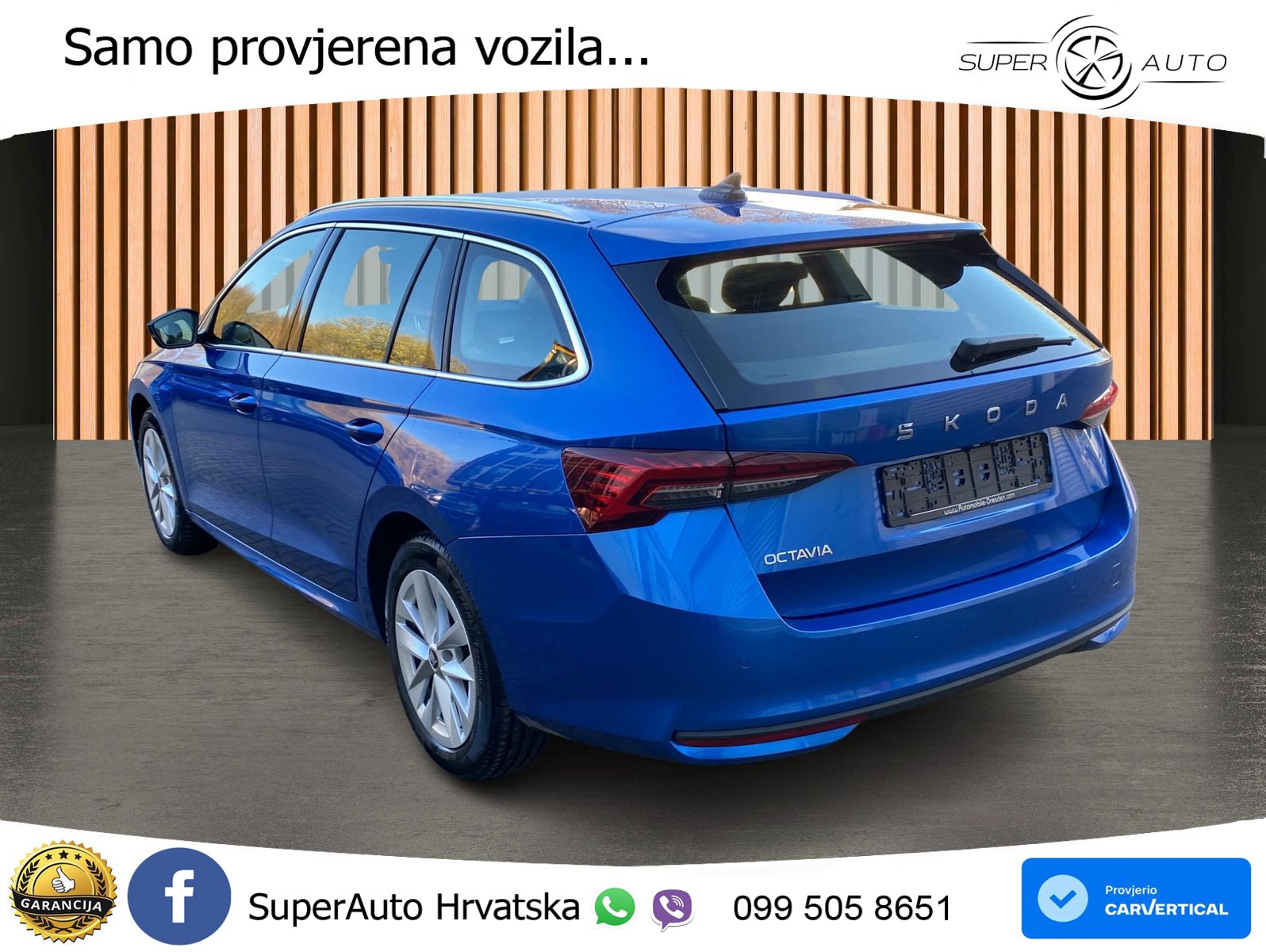 Škoda Octavia Combi 2.0 TDI (150 KS) DSG Selection LED+GR SJED+ACC