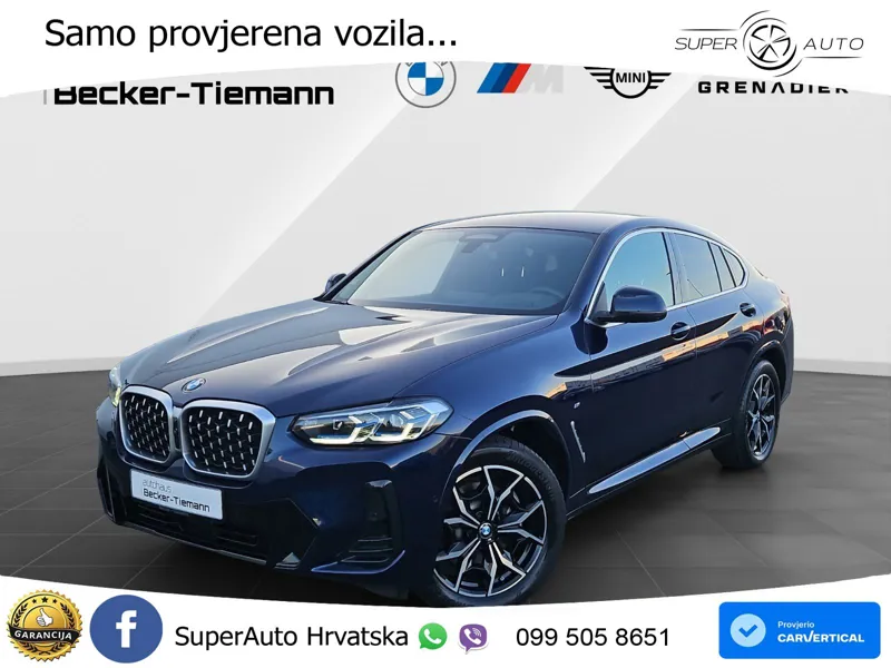 BMW X4 30d (286 KS) xDrive Steptronic M Sport LED+GR SJED+ACC