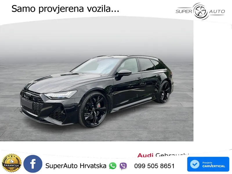 Audi RS6 Avant 4.0 TFSI V8 (600 KS) quattro Tiptronic LED+GR SJED+ACC