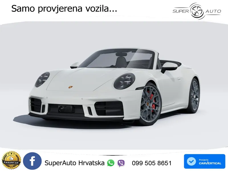 Porsche 911 Carrera GTS Cabriolet 3.0 (480 KS) PDK LED+GR SJED+ACC