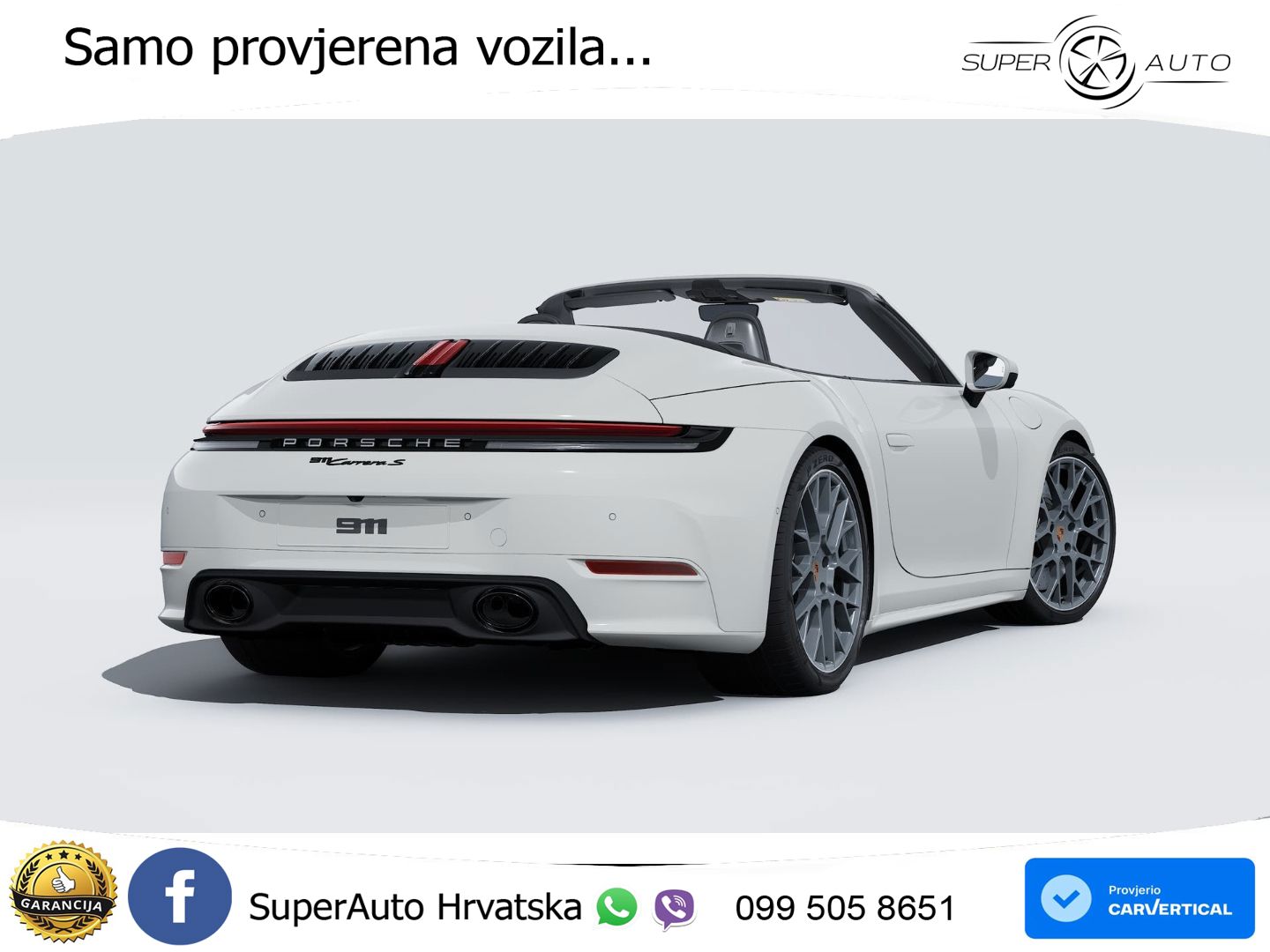 Porsche 911 Carrera GTS Cabriolet 3.0 (480 KS) PDK LED+GR SJED+ACC