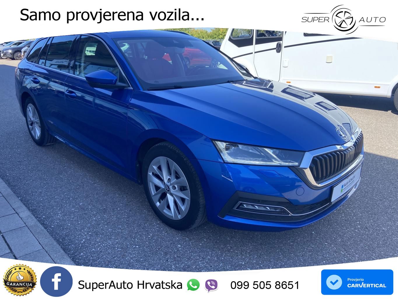 Škoda Octavia Combi 2.0 TDI (150 KS) DSG LED+GR SJED+ACC