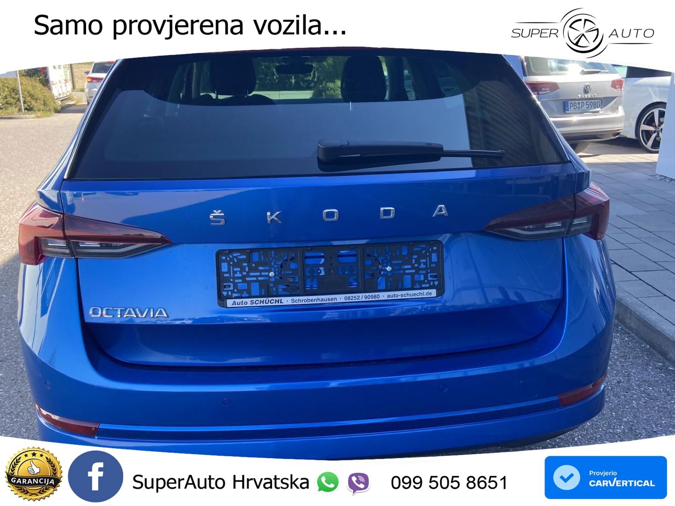 Škoda Octavia Combi 2.0 TDI (150 KS) DSG LED+GR SJED+ACC