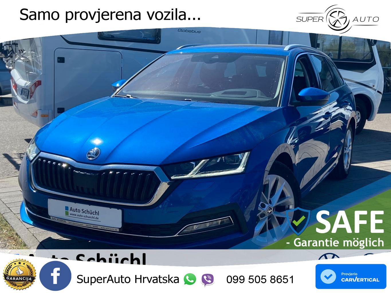 Škoda Octavia Combi 2.0 TDI (150 KS) DSG LED+GR SJED+ACC