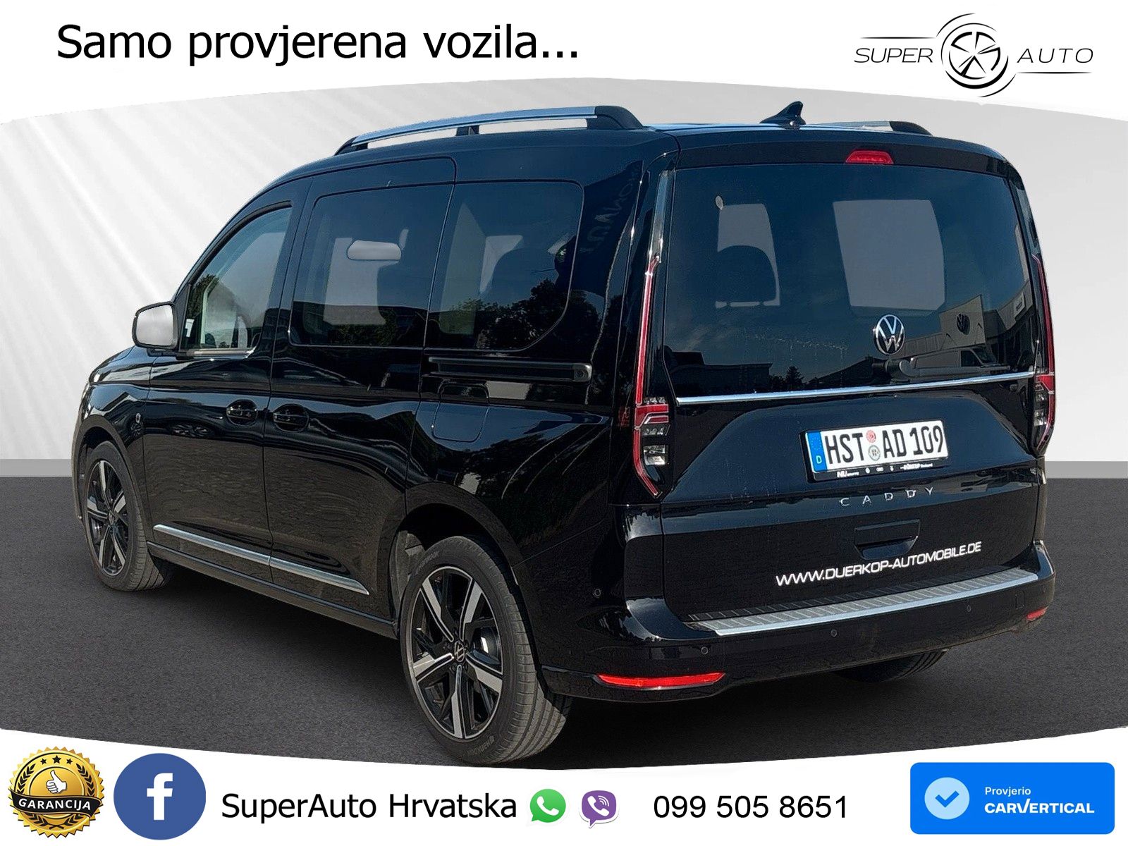 Volkswagen Caddy Style 5-Sitzer 2.0 TDI 122 KS