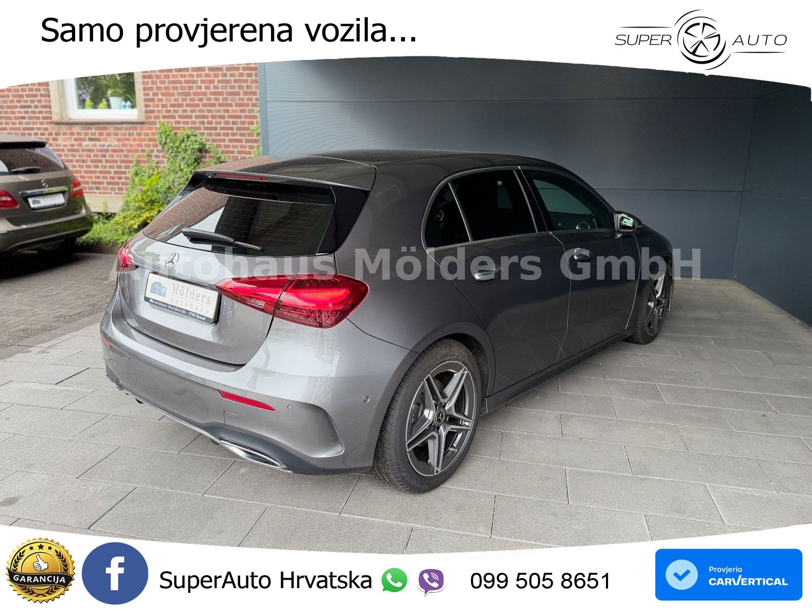 Mercedes-Benz A 220d 8G-DCT AMG LED+GR SJED+ACC