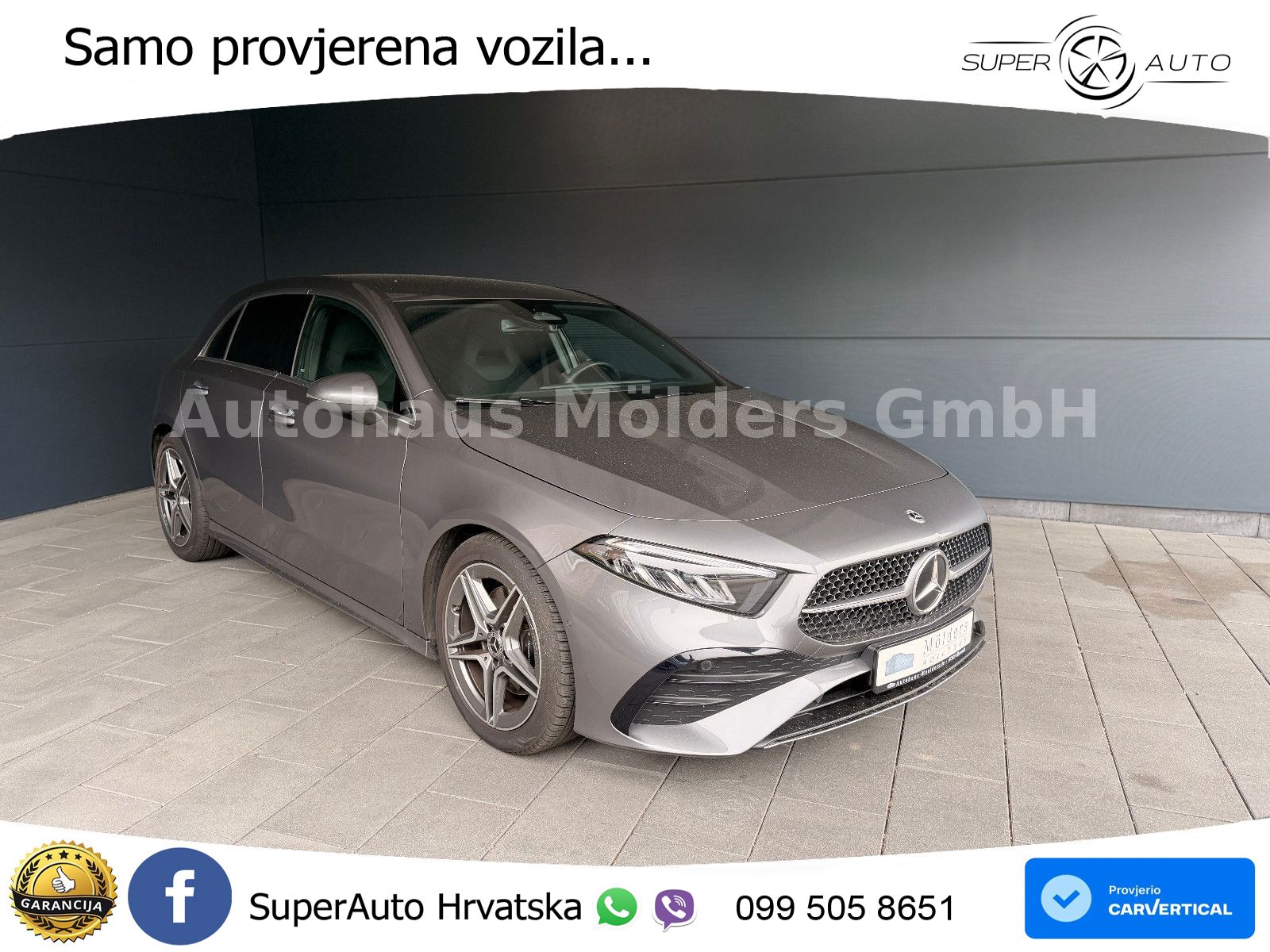 Mercedes-Benz A 220d 8G-DCT AMG LED+GR SJED+ACC