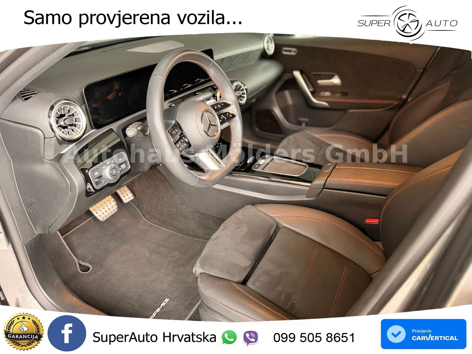 Mercedes-Benz A 220d 8G-DCT AMG LED+GR SJED+ACC