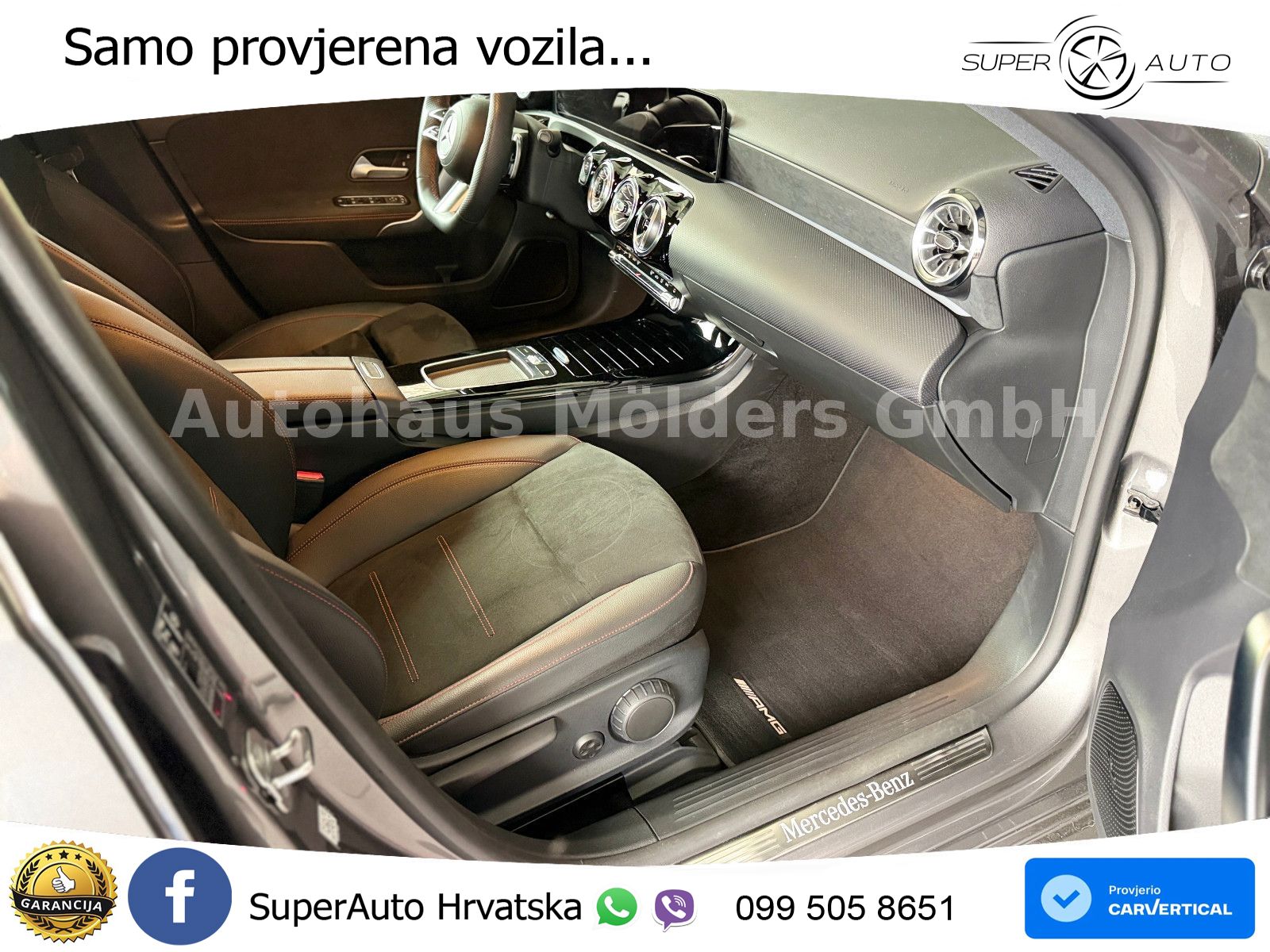 Mercedes-Benz A 220d 8G-DCT AMG LED+GR SJED+ACC