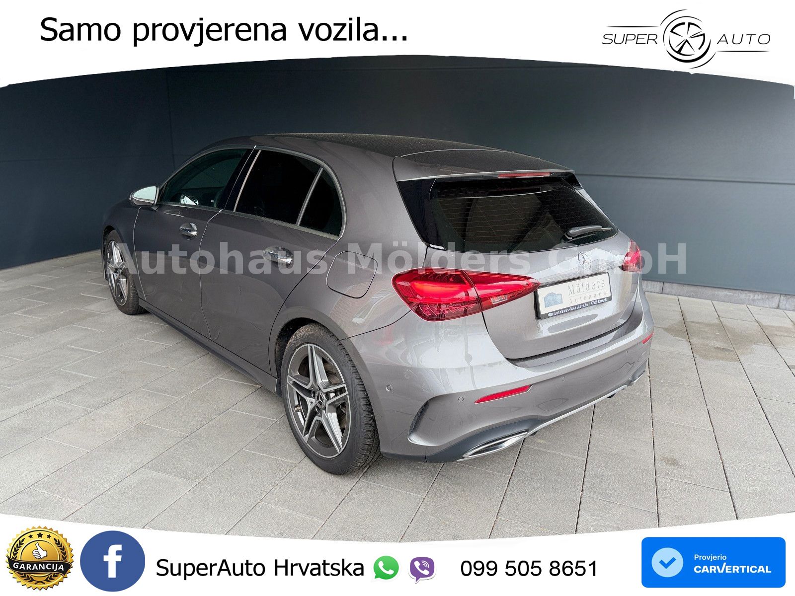 Mercedes-Benz A 220d 8G-DCT AMG LED+GR SJED+ACC