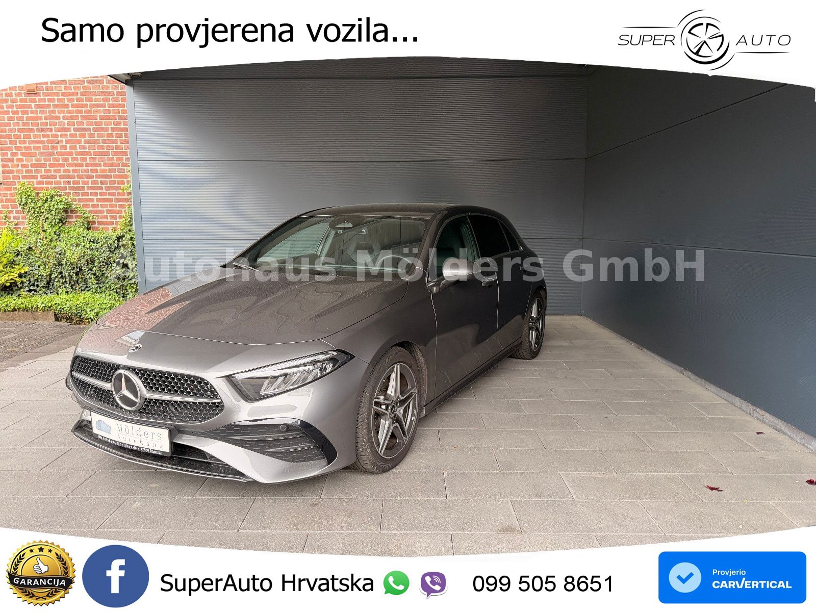 Mercedes-Benz A 220d 8G-DCT AMG LED+GR SJED+ACC