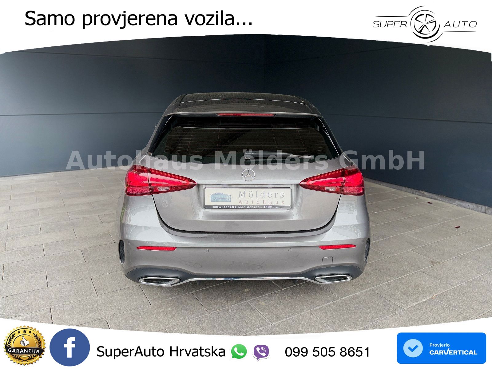 Mercedes-Benz A 220d 8G-DCT AMG LED+GR SJED+ACC