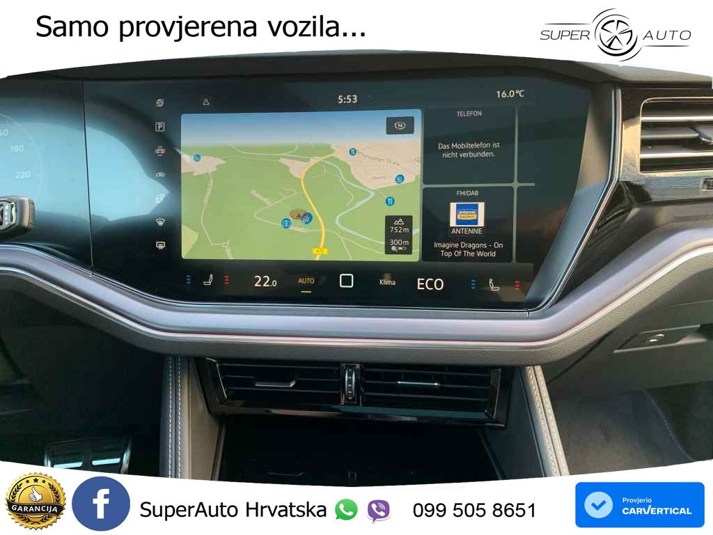 Volkswagen Touareg 3.0 V6 TDI (286 KS) 4MOTION Tiptronic LED+GR SJED+ACC