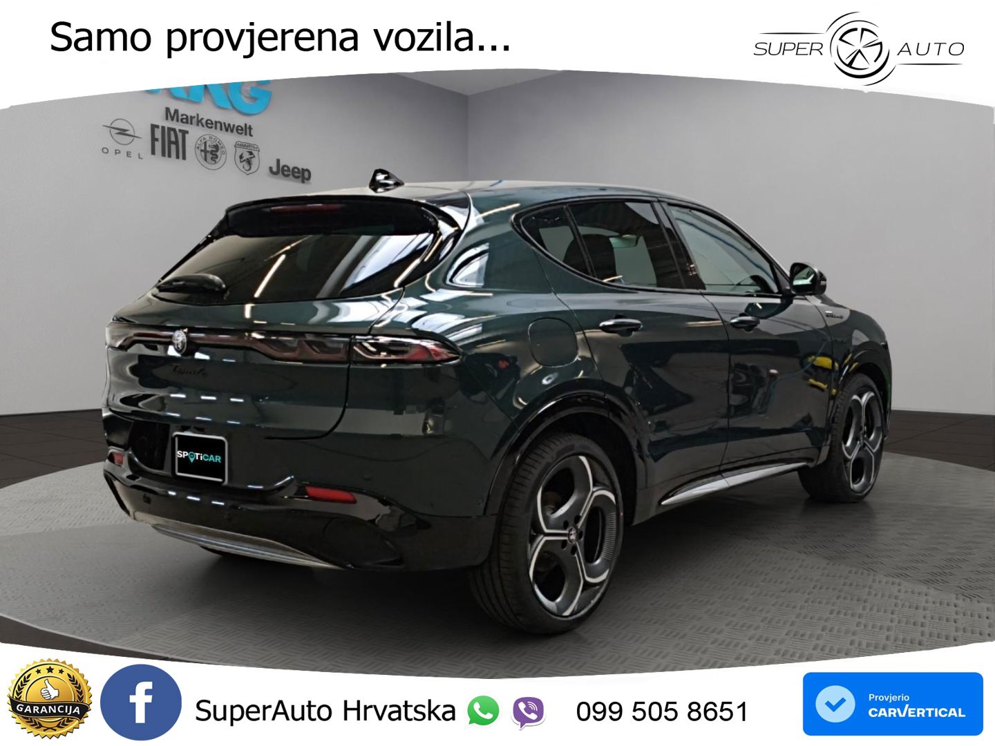 Alfa Romeo Tonale 1.5 VGT (174 KS) Hybrid TCT LED+GR SJED+ACC