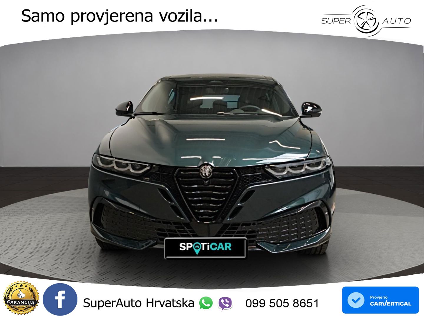 Alfa Romeo Tonale 1.5 VGT (174 KS) Hybrid TCT LED+GR SJED+ACC
