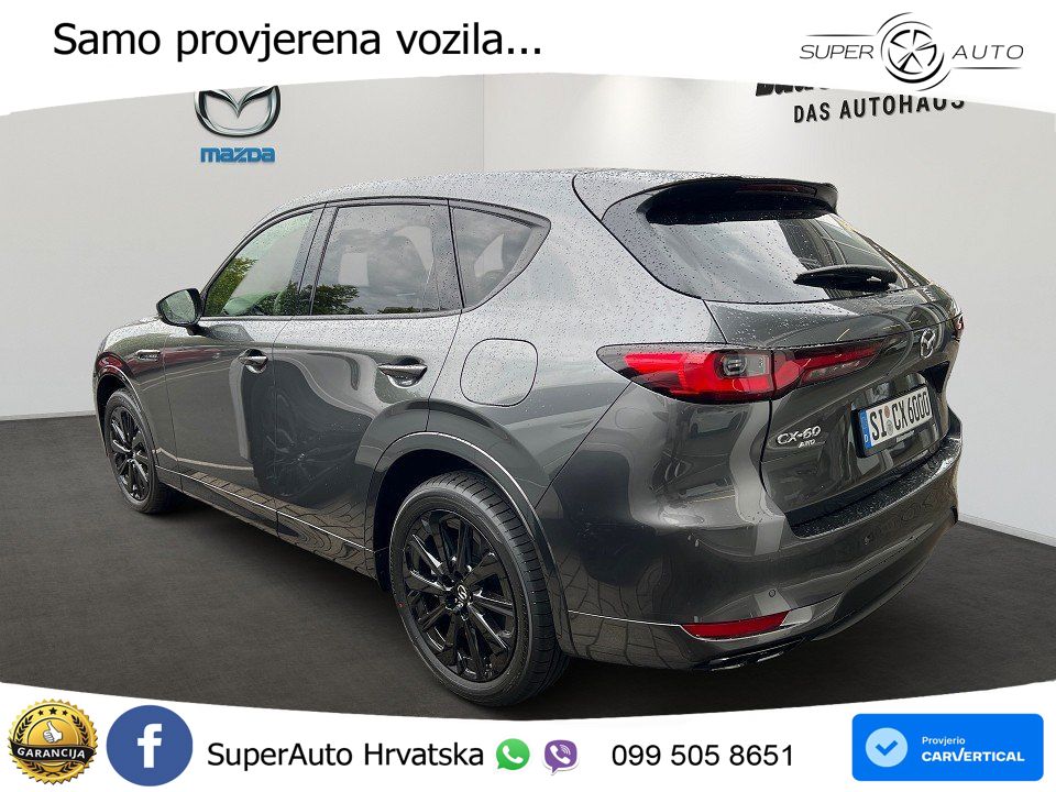 Mazda CX-60 3.3 e-Skyactiv D (254 KS) AWD Automatic LED+ACC