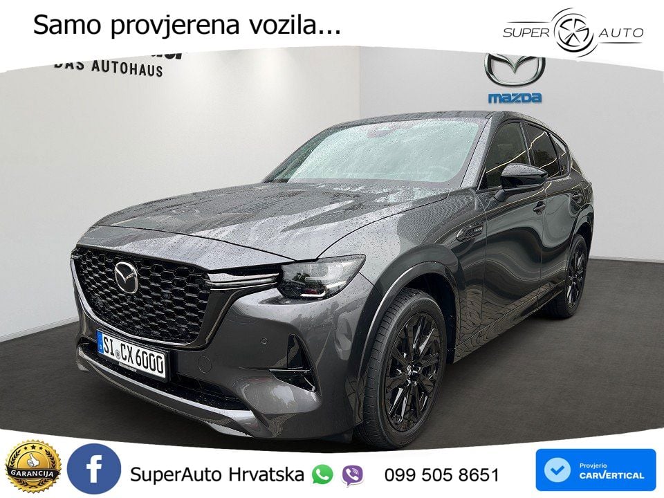 Mazda CX-60 3.3 e-Skyactiv D (254 KS) AWD Automatic LED+ACC