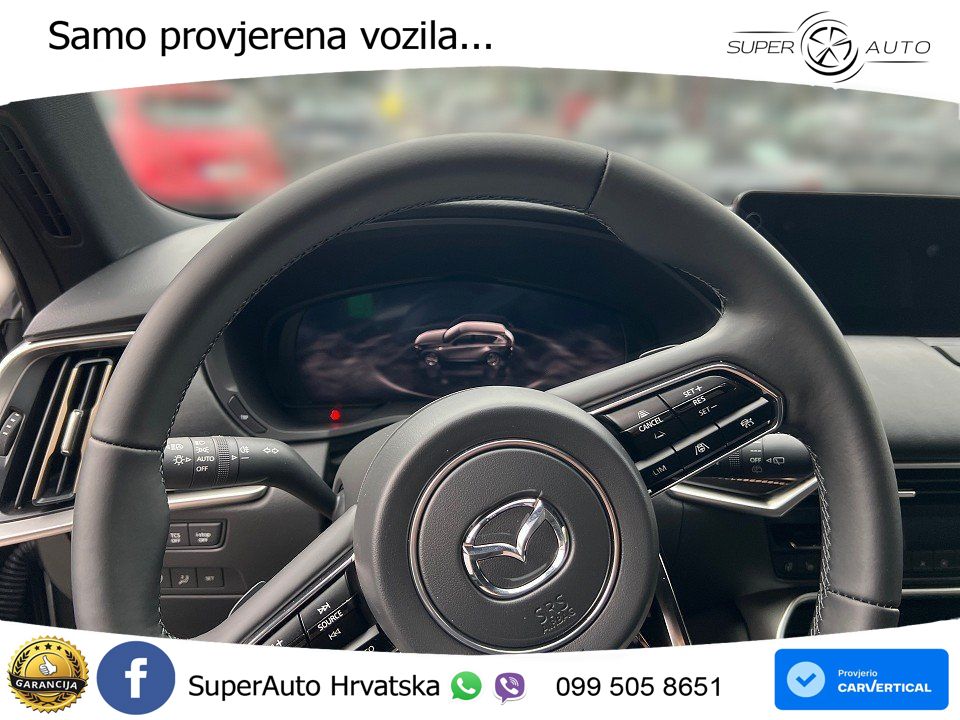 Mazda CX-60 3.3 e-Skyactiv D (254 KS) AWD Automatic LED+ACC