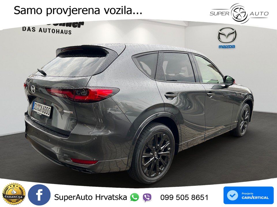 Mazda CX-60 3.3 e-Skyactiv D (254 KS) AWD Automatic LED+ACC