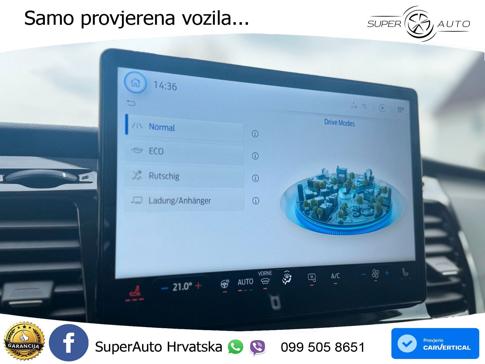 Ford TRANSIT 350 TREND L4H3 AUTOMATIK RFK SHZ AHK AIR 165 KS