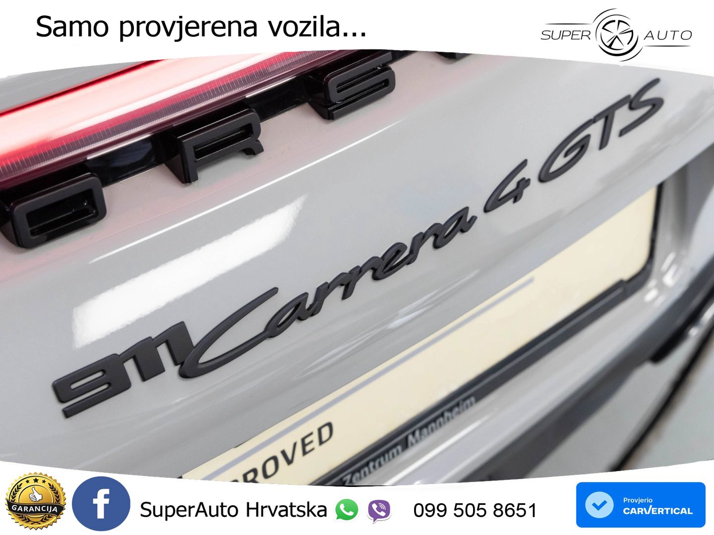 Porsche 911 Carrera 4 GTS 3.0 (480 KS) PDK LED+GR SJED+ACC