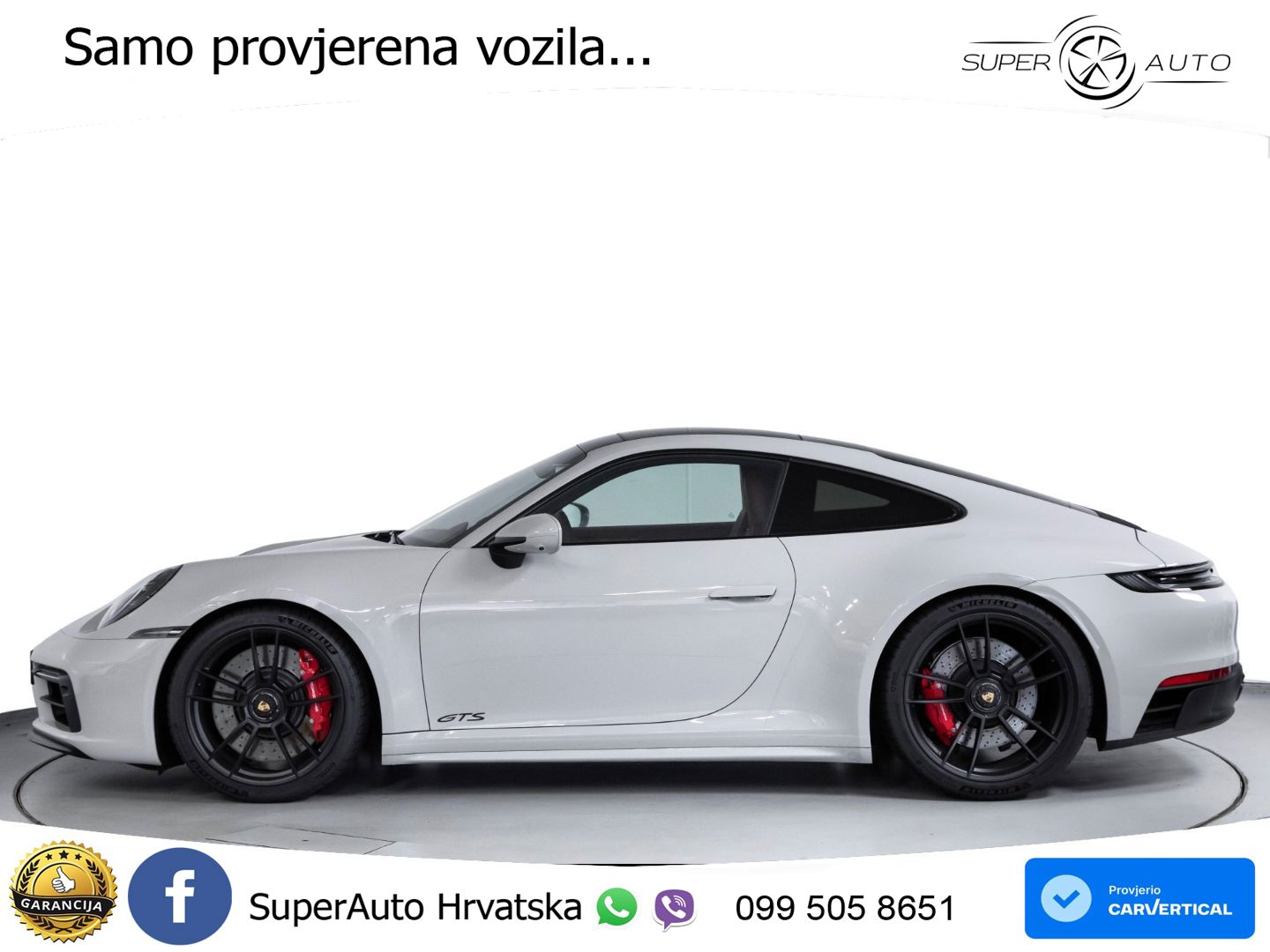 Porsche 911 Carrera 4 GTS 3.0 (480 KS) PDK LED+GR SJED+ACC
