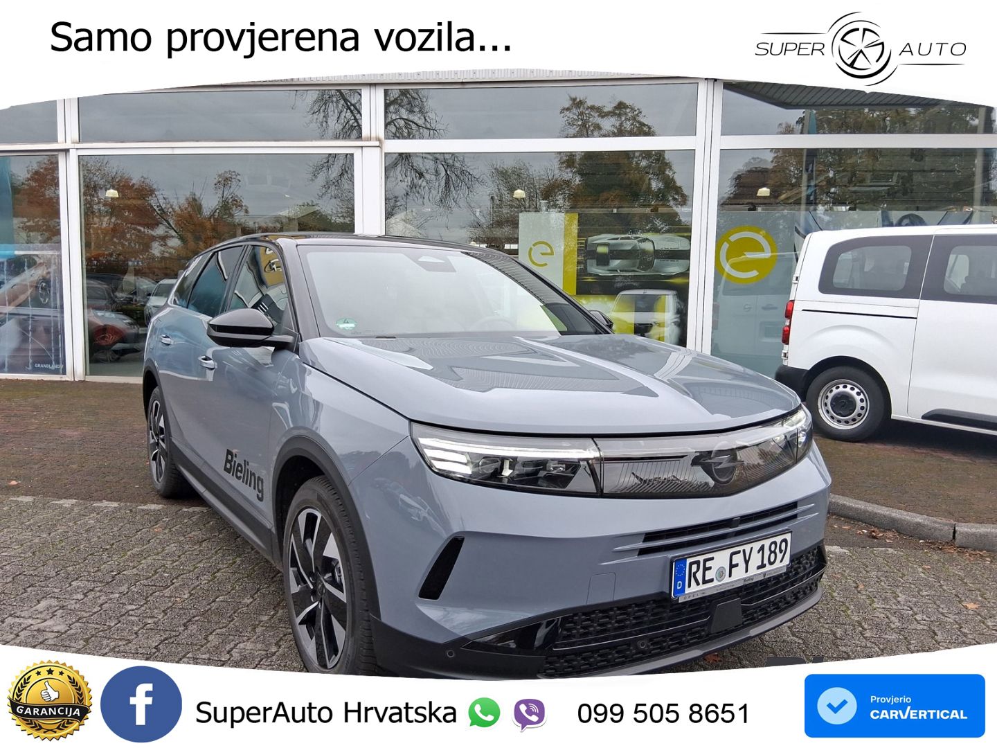 Opel Grandland 1.2 Turbo (145 KS) Hybrid eDCT GS LED+GR SJED+ACC