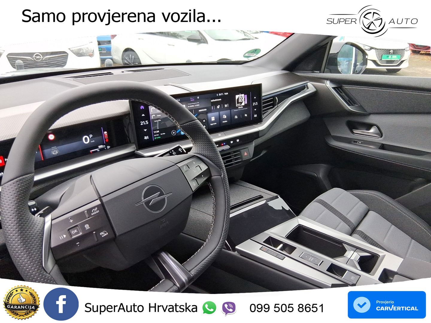 Opel Grandland 1.2 Turbo (145 KS) Hybrid eDCT GS LED+GR SJED+ACC