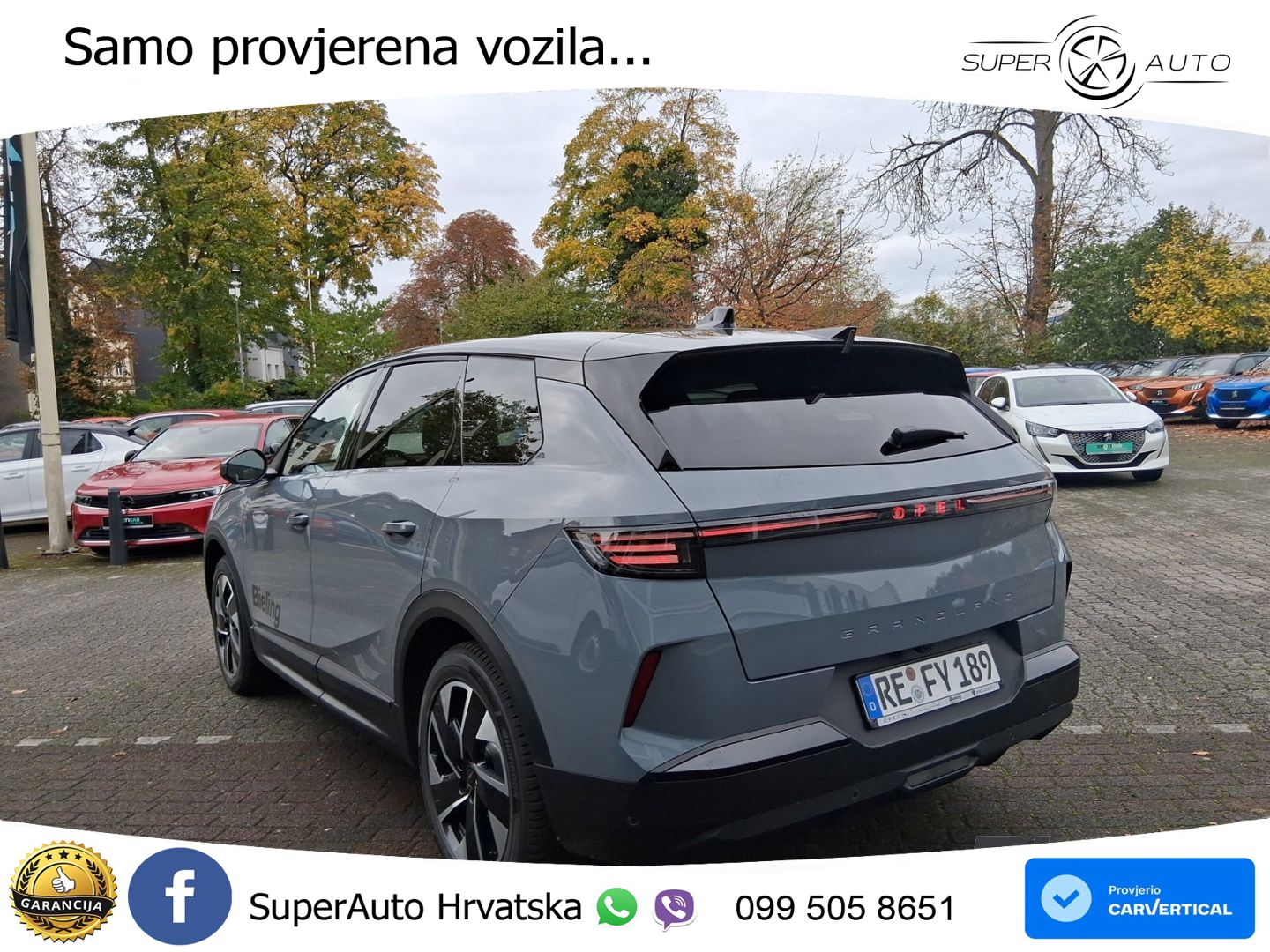 Opel Grandland 1.2 Turbo (145 KS) Hybrid eDCT GS LED+GR SJED+ACC
