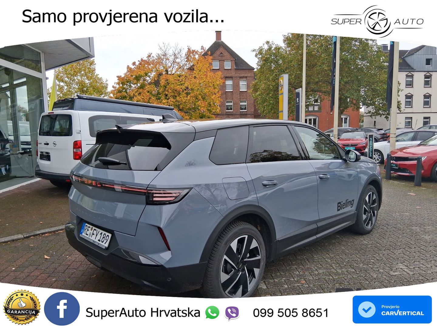 Opel Grandland 1.2 Turbo (145 KS) Hybrid eDCT GS LED+GR SJED+ACC