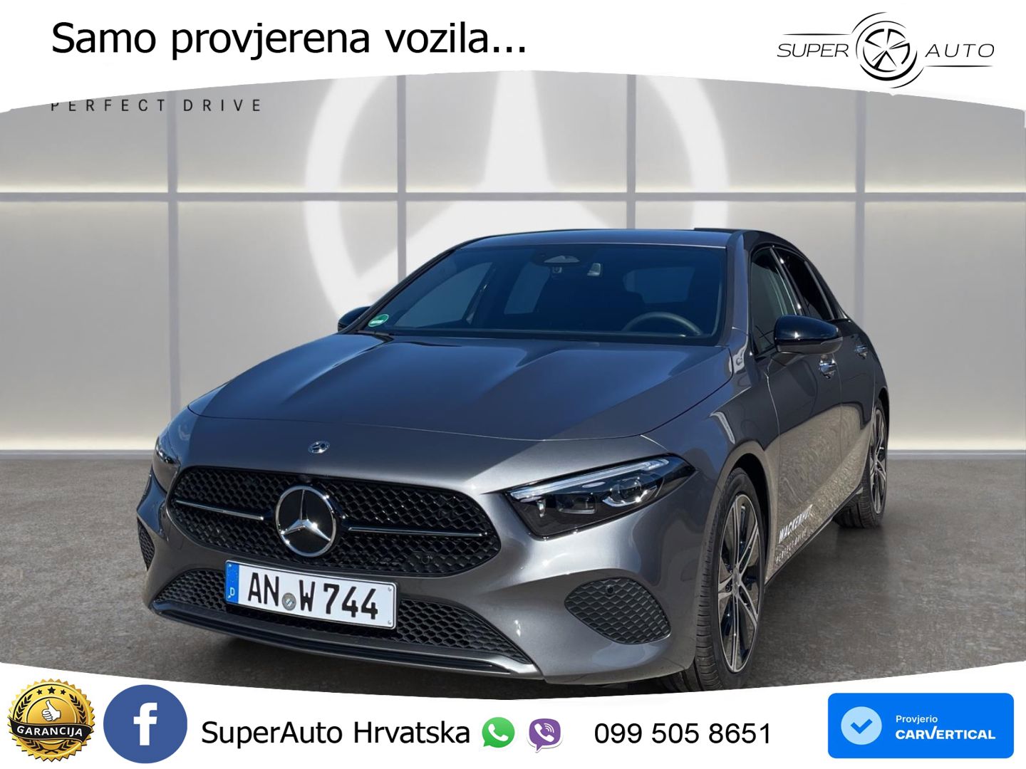 Mercedes-Benz A 200 7G-DCT LED+GR SJED+ACC