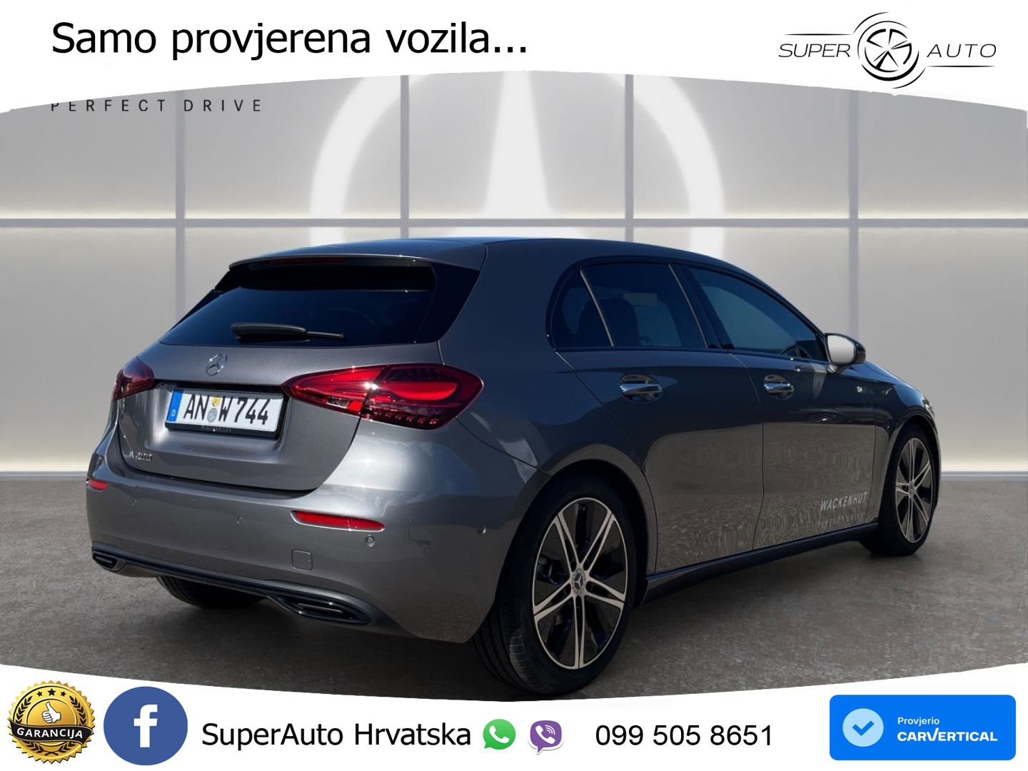 Mercedes-Benz A 200 7G-DCT LED+GR SJED+ACC