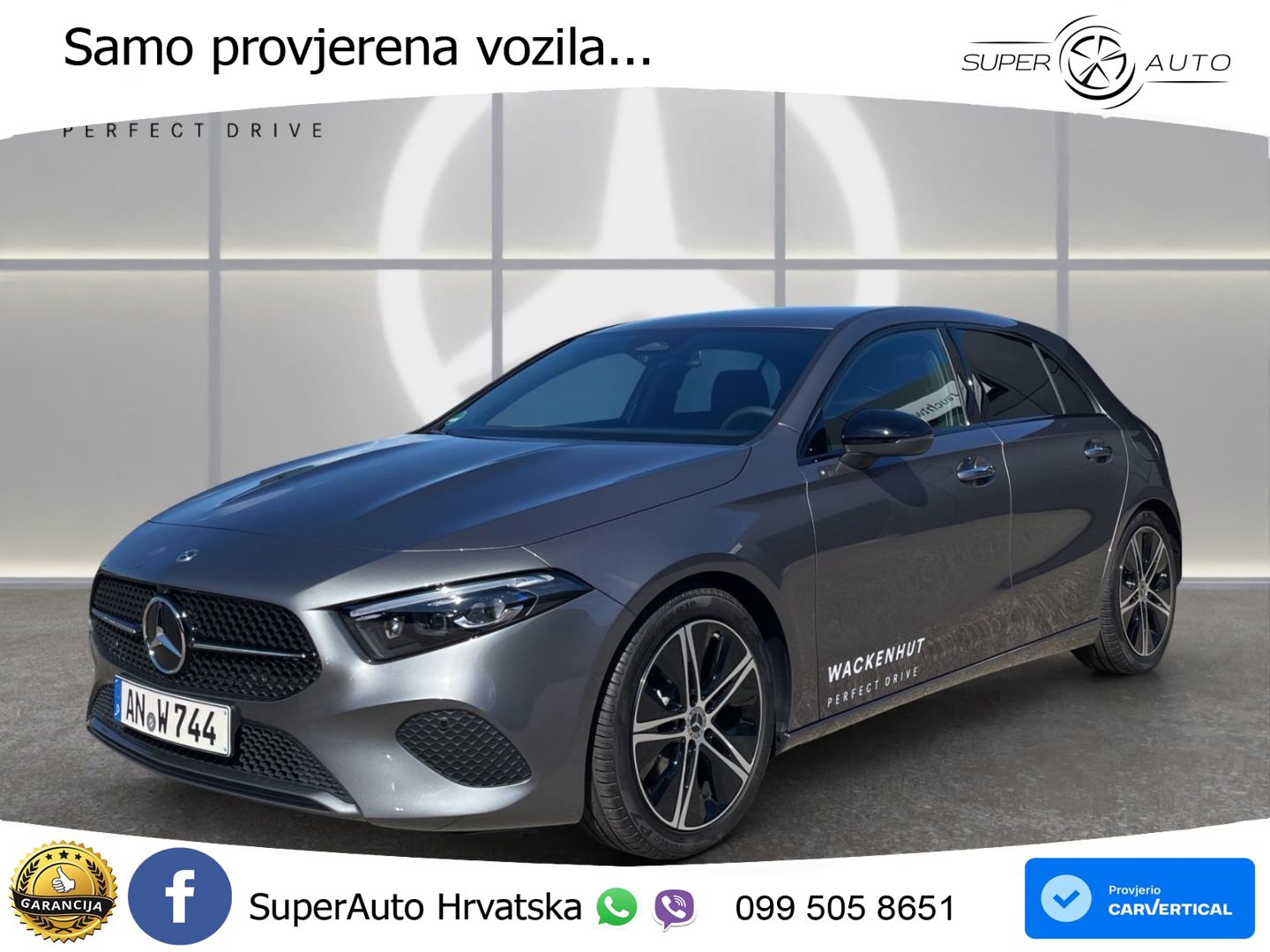 Mercedes-Benz A 200 7G-DCT LED+GR SJED+ACC