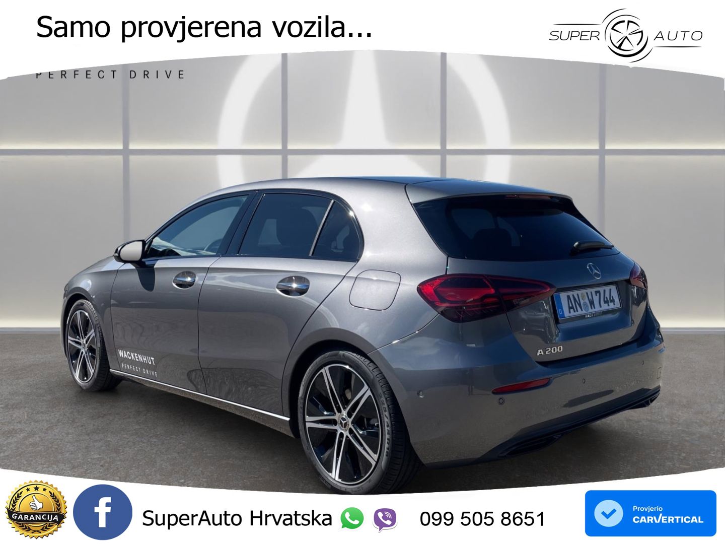 Mercedes-Benz A 200 7G-DCT LED+GR SJED+ACC