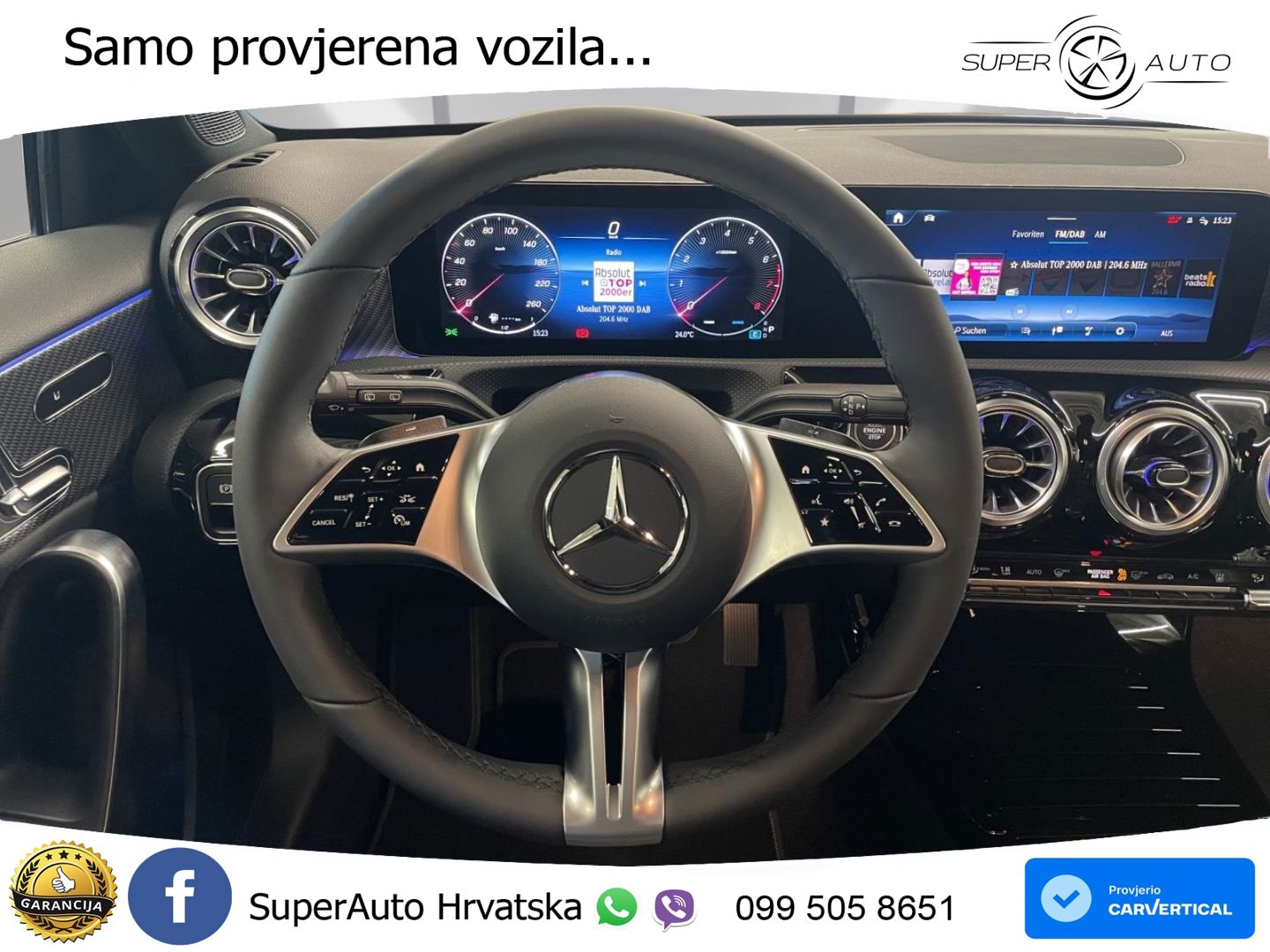 Mercedes-Benz A 200 7G-DCT LED+GR SJED+ACC