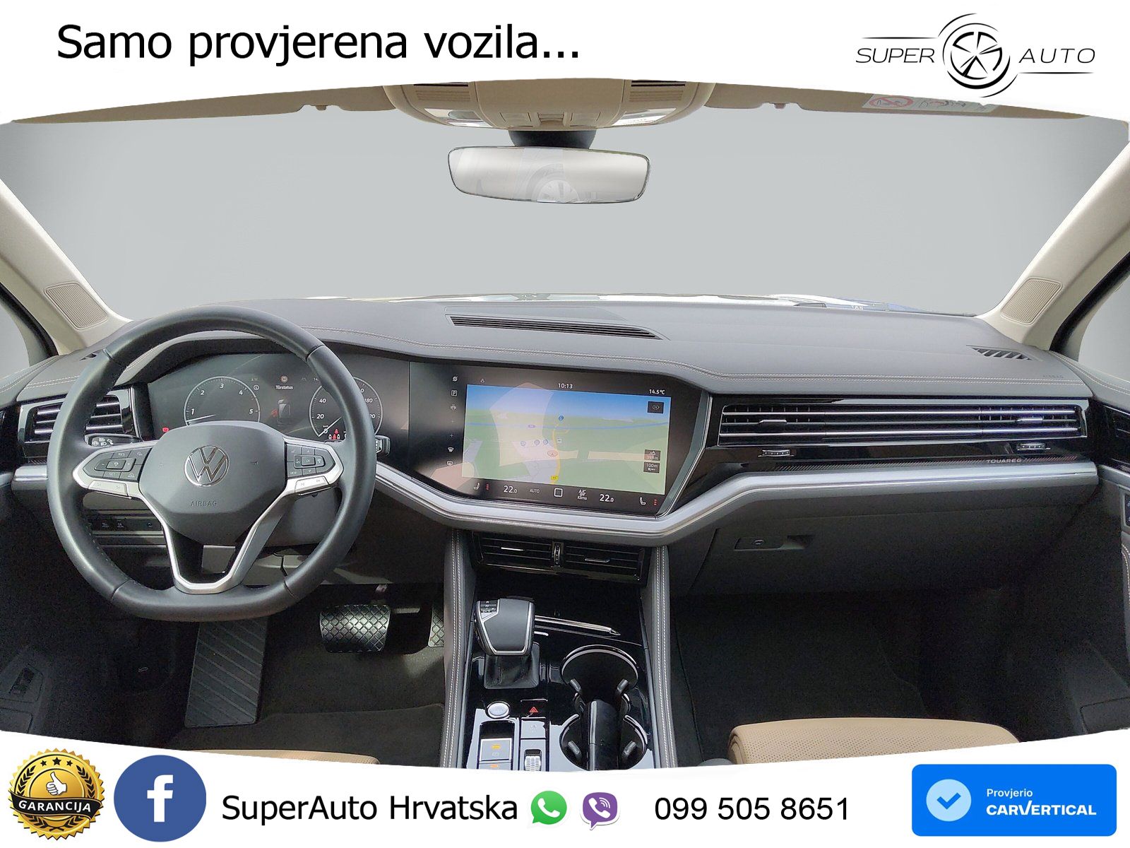Volkswagen Touareg 3.0 V6 TDI (231 KS) 4MOTION Tiptronic ZRAČNI+ACC+GR SJED+KAM+PANO