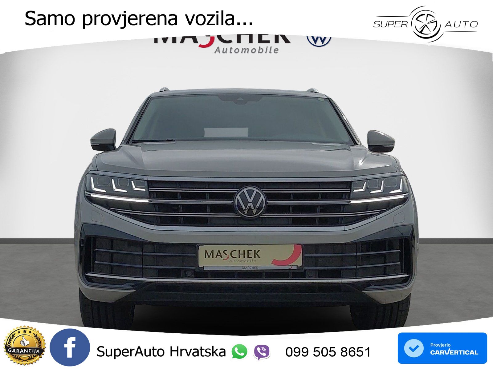 Volkswagen Touareg 3.0 V6 TDI (231 KS) 4MOTION Tiptronic ZRAČNI+ACC+GR SJED+KAM+PANO