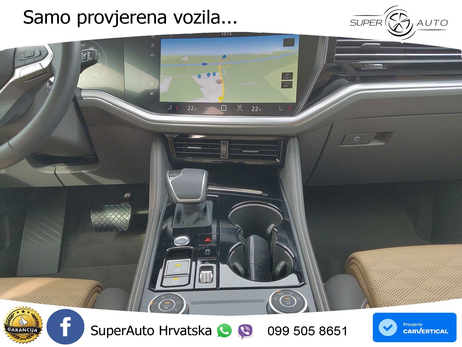 Volkswagen Touareg 3.0 V6 TDI (231 KS) 4MOTION Tiptronic ZRAČNI+ACC+GR SJED+KAM+PANO