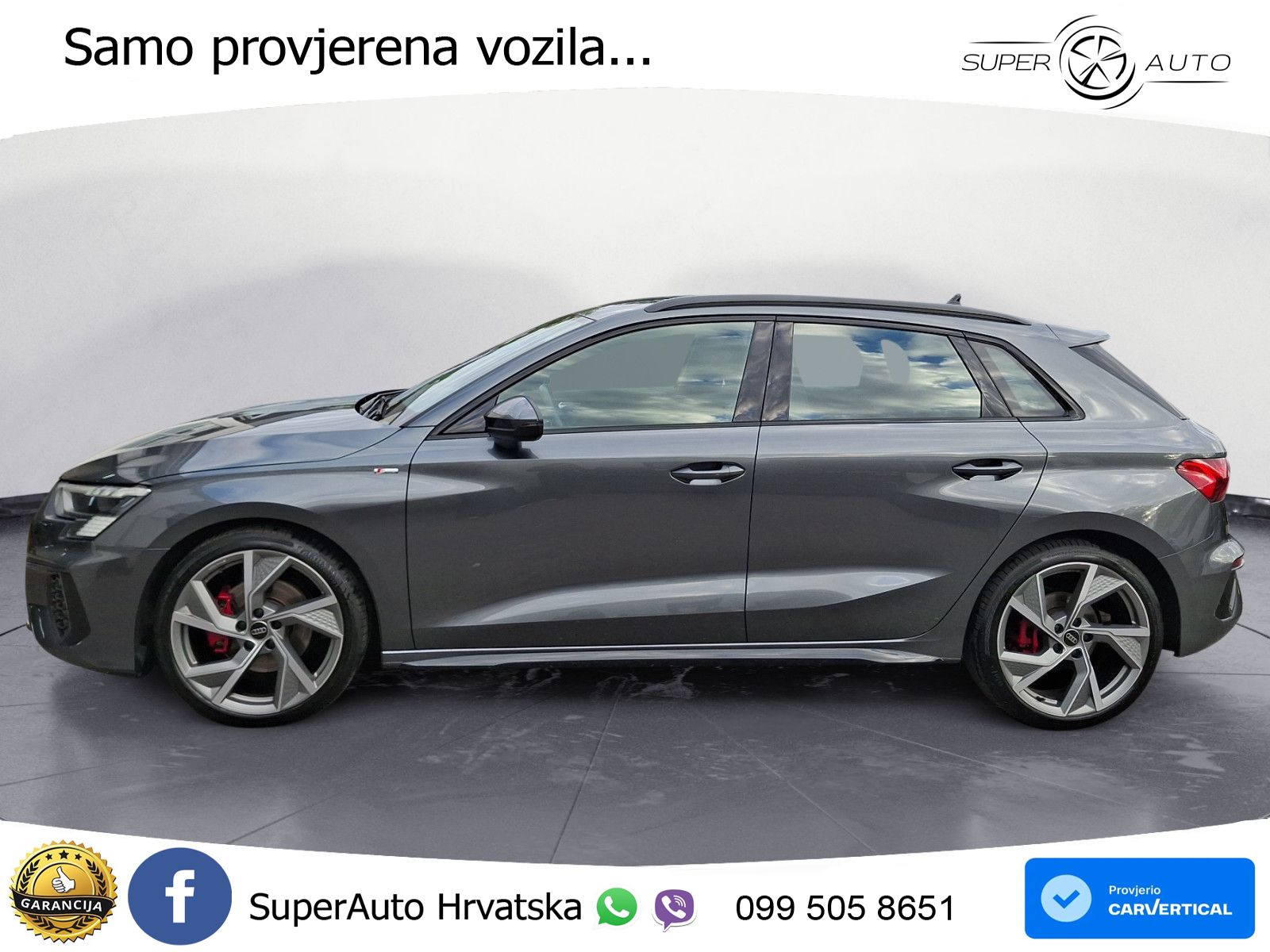 Audi A3 40 TFSI (190 KS) quattro S tronic S line LED+GR SJED+ACC