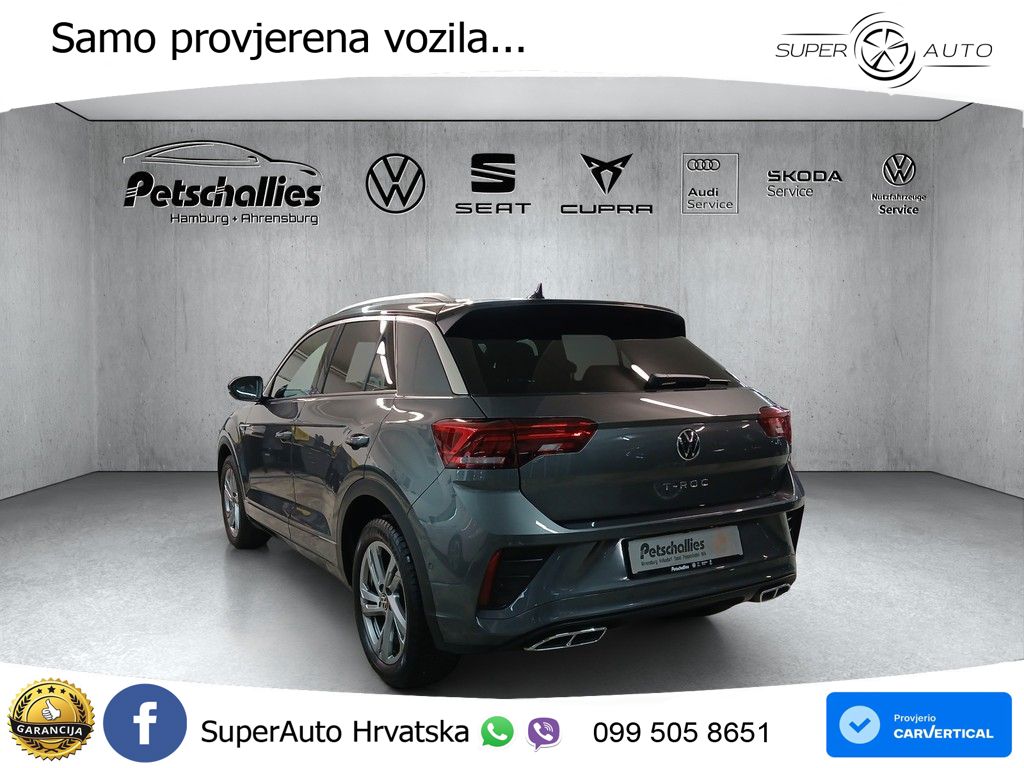 Volkswagen T-Roc 1.5 TSI (150 KS) DSG R-Line LED+GR SJED+ACC